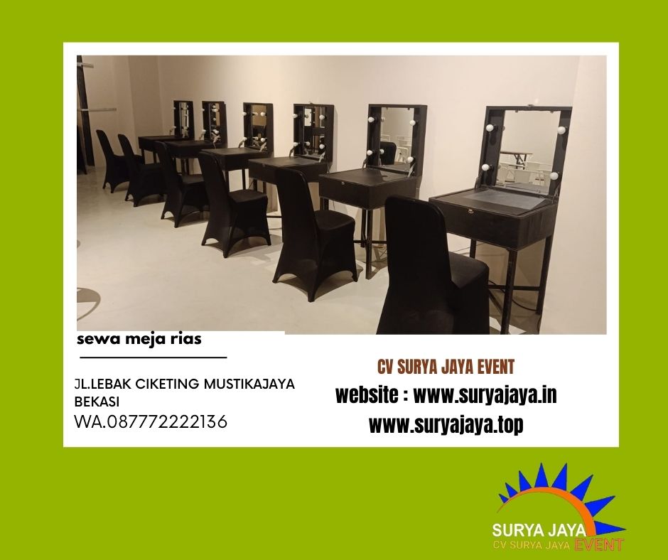 Sewa Meja Rias Utan Kayu Selatan Matraman Jakarta Timur