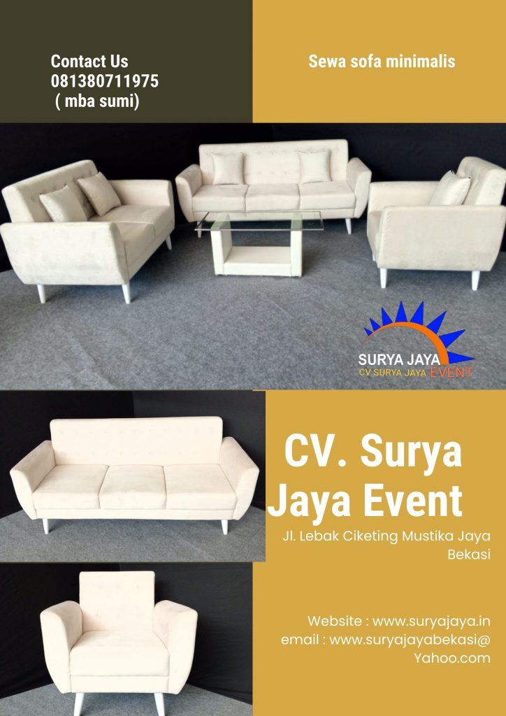 Rental Sofa Minimalis Di Cibinong Center Industrial Estate Bogor