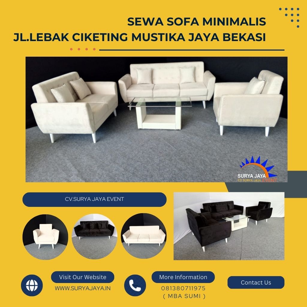 Sewa Sofa Terbaru Di Kawasan Industri Lippo Cikarang Bekasi