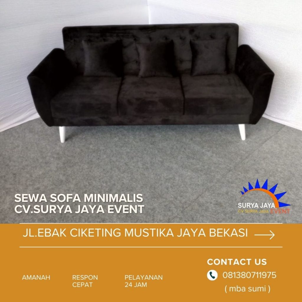 Rental Kursi Sofa Minimalis Terbaru Di Bogor Respon Cepat