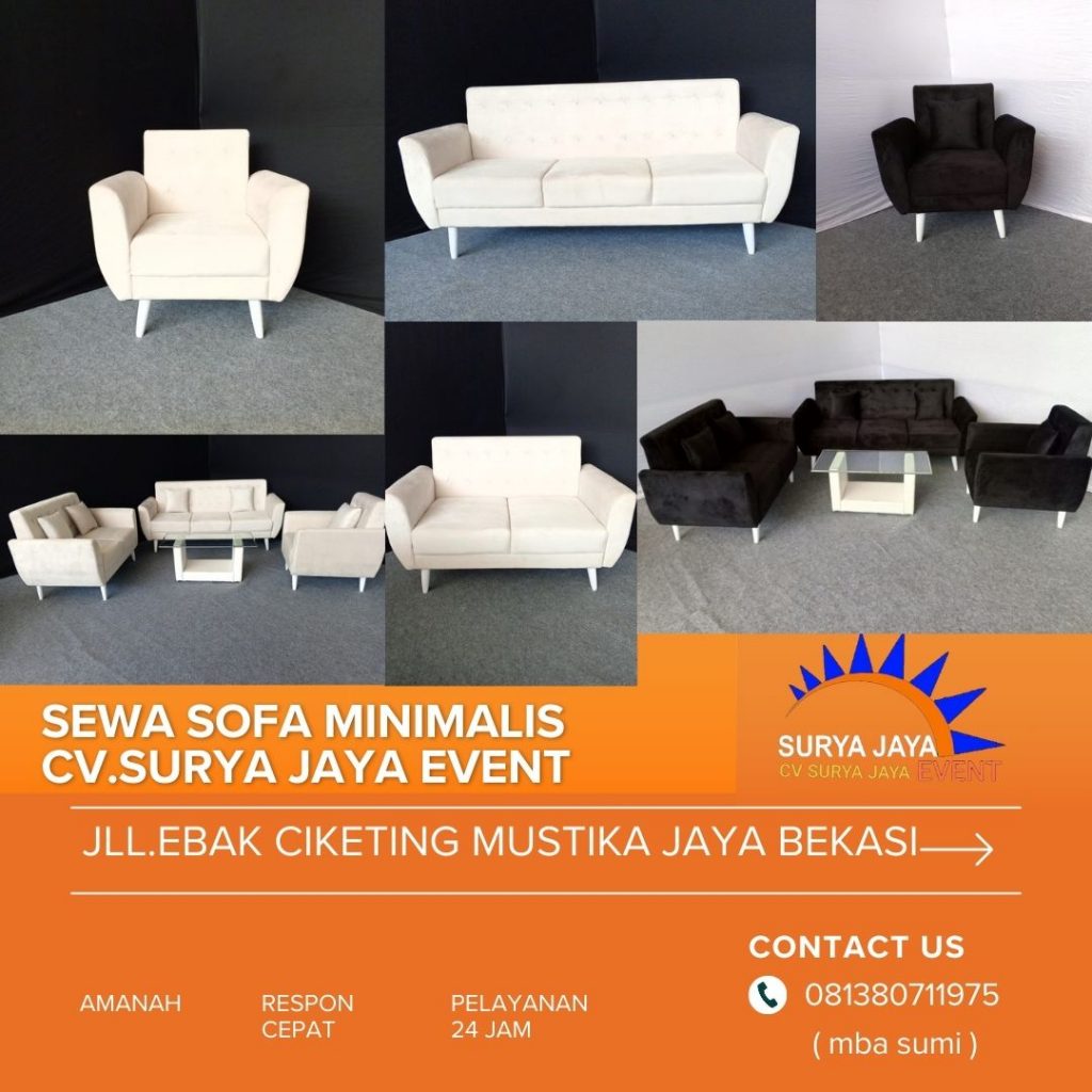Sewa Sofa Bermacam Model Di Cipondoh Tangerang
