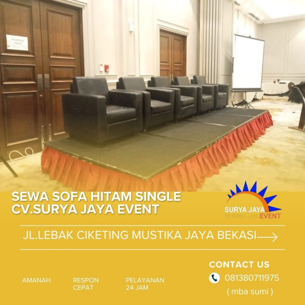 Sewa Sofa Single Bersih Terawat Siap Kirim Cibodas Tangerang