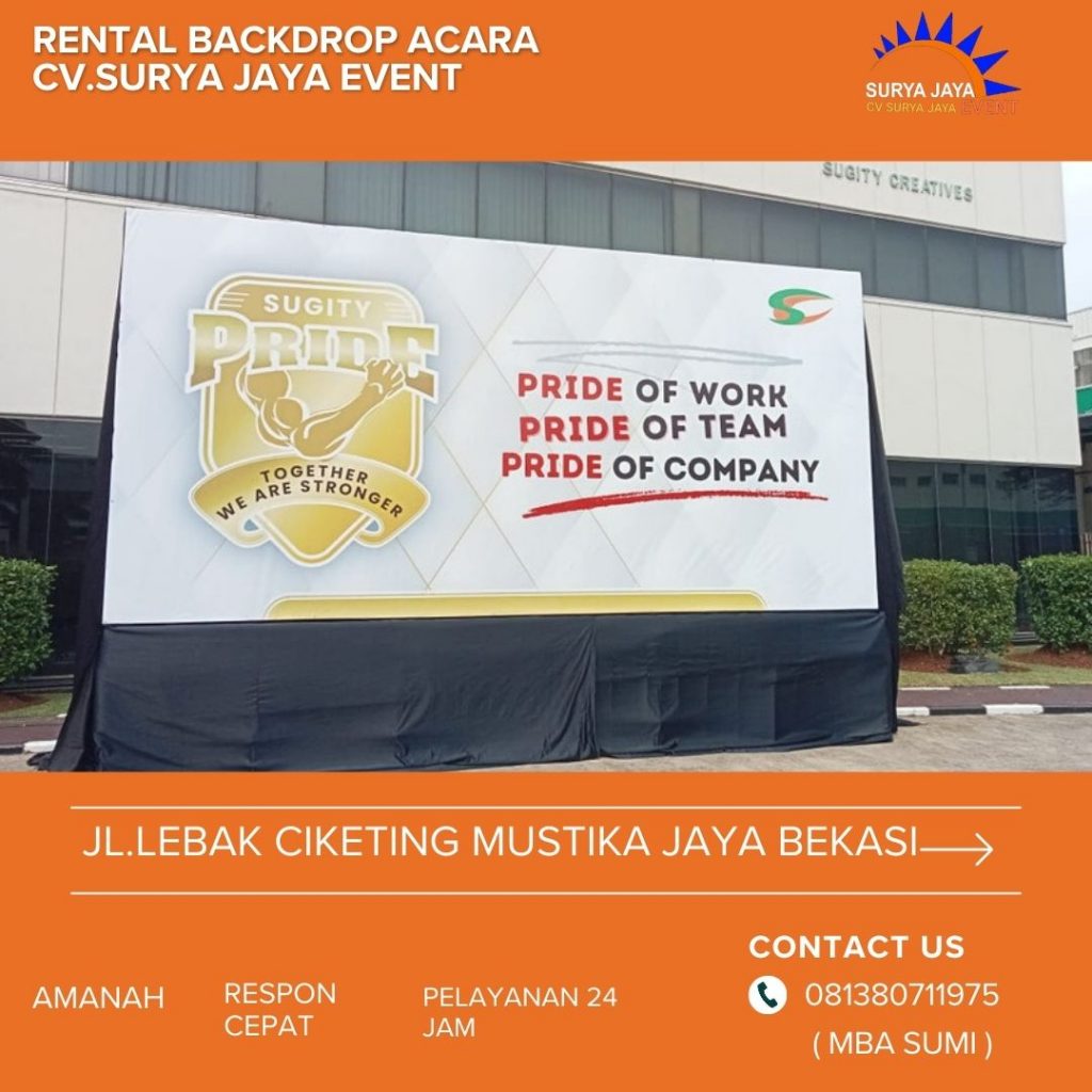 Sewa Backdrop Harga Terbaru 2024 Jakarta