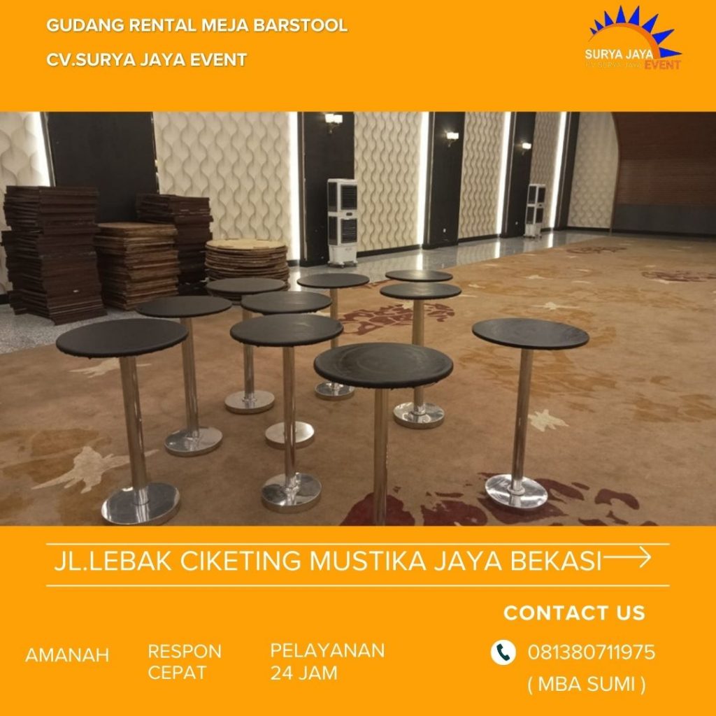 Sewa Bar Table Harga Terbaru 2024 Jakarta