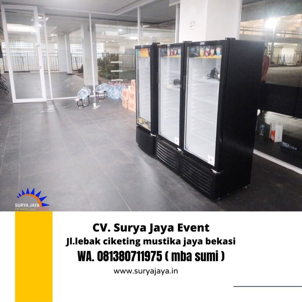 Jasa Sewa Show Case Hemat Daya Jakarta