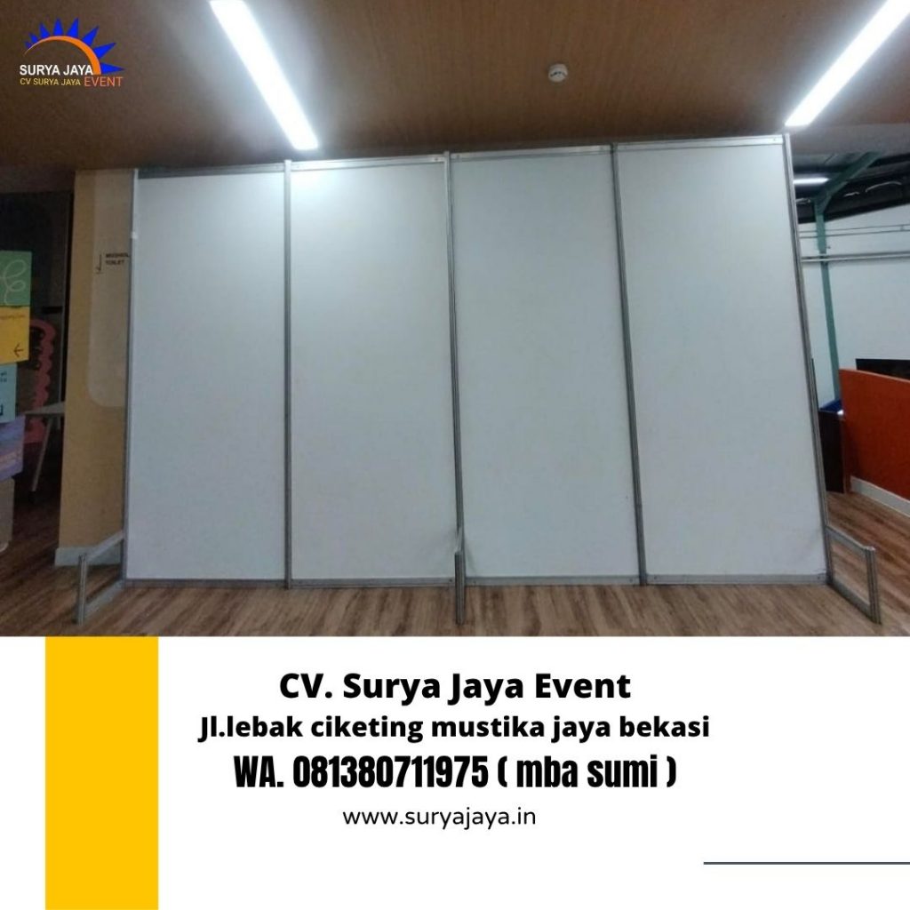 Rental Partisi Ruang Dan Partisi Penyekat Ruang di Jakarta