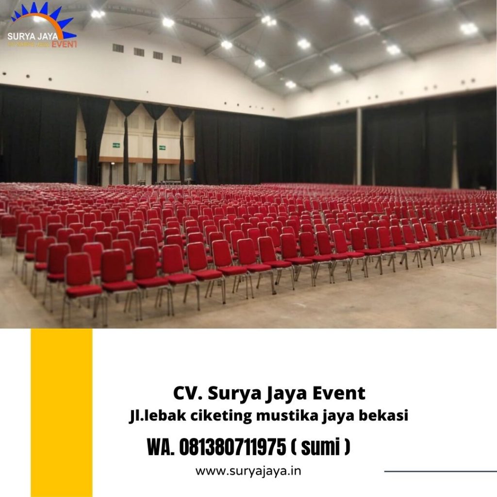 Sewa Kursi Stainless Futura Polos Merah Di Jakarta