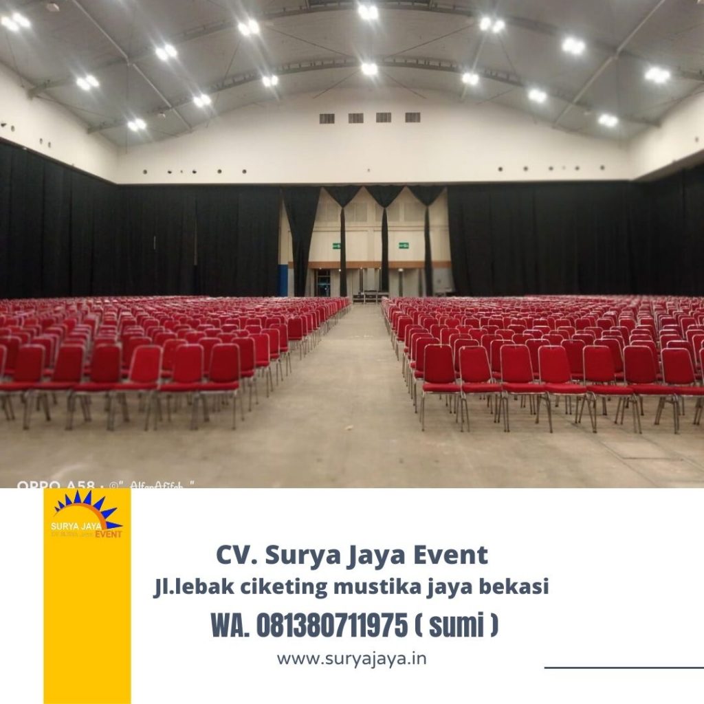 Sewa Kursi Stainless Futura Polos Merah Di Jakarta