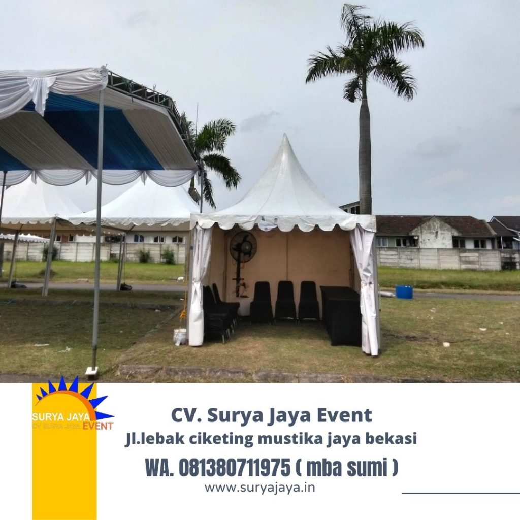 Sewa Tenda Kerucut Sarnafil Terdekat Jakarta Free Ongkir