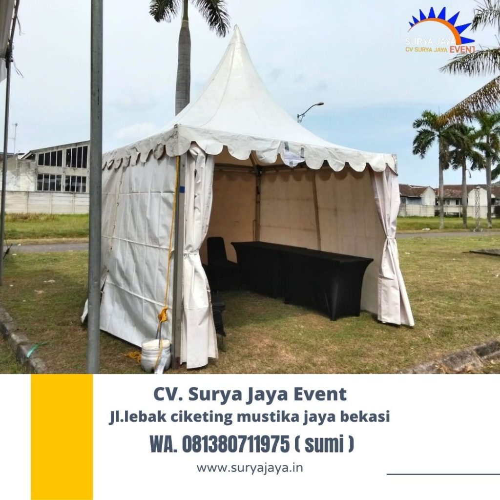 Sewa Tenda Kerucut Sarnafil Terdekat Jakarta Free Ongkir
