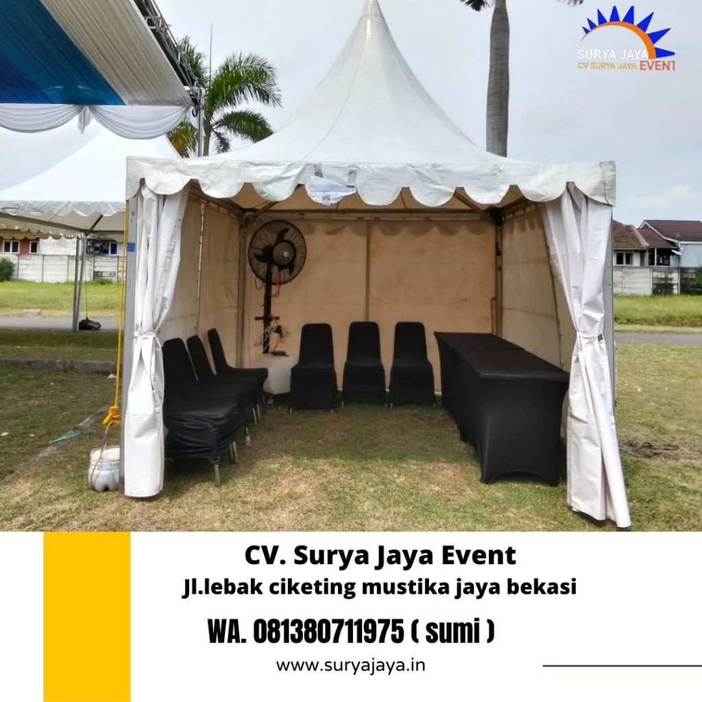 Sewa Tenda Kerucut Sarnafil Terdekat Jakarta Free Ongkir