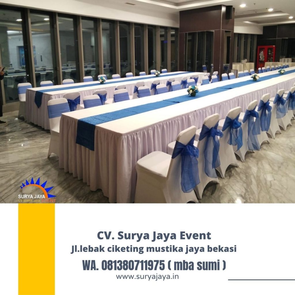 Pusat Sewa Meja Dan Kursi Lengkap Plus Cover Untuk Acara Di Jakarta