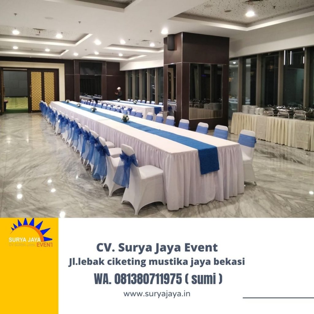 Pusat Sewa Meja Dan Kursi Lengkap Plus Cover Untuk Acara Di Jakarta
