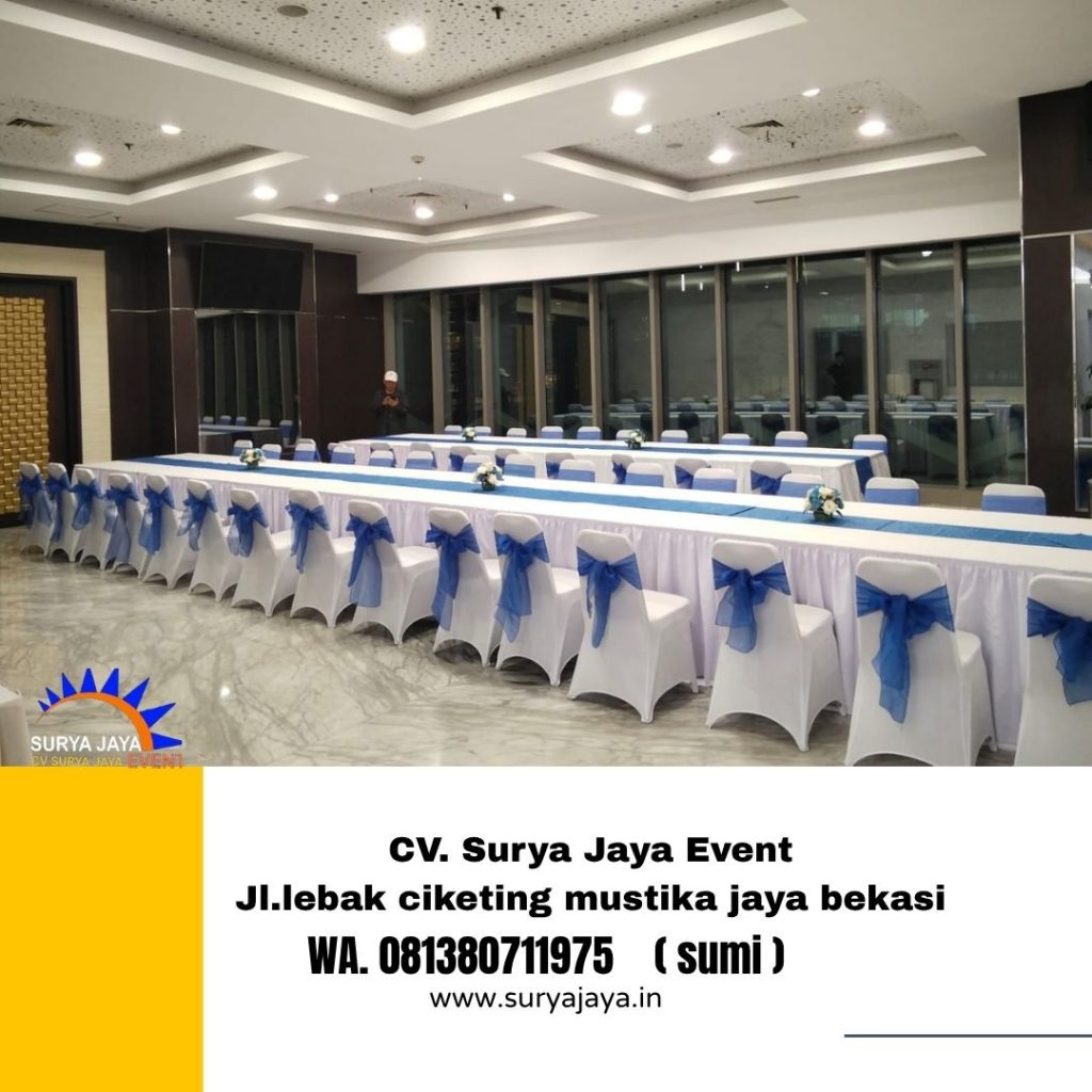 Pusat Sewa Meja Dan Kursi Lengkap Plus Cover Untuk Acara Di Jakarta
