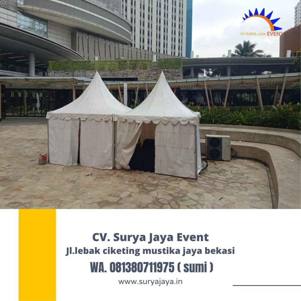 Vendor Sewa Tenda Kerucut Murah Kualitas Bagus Di Jakarta