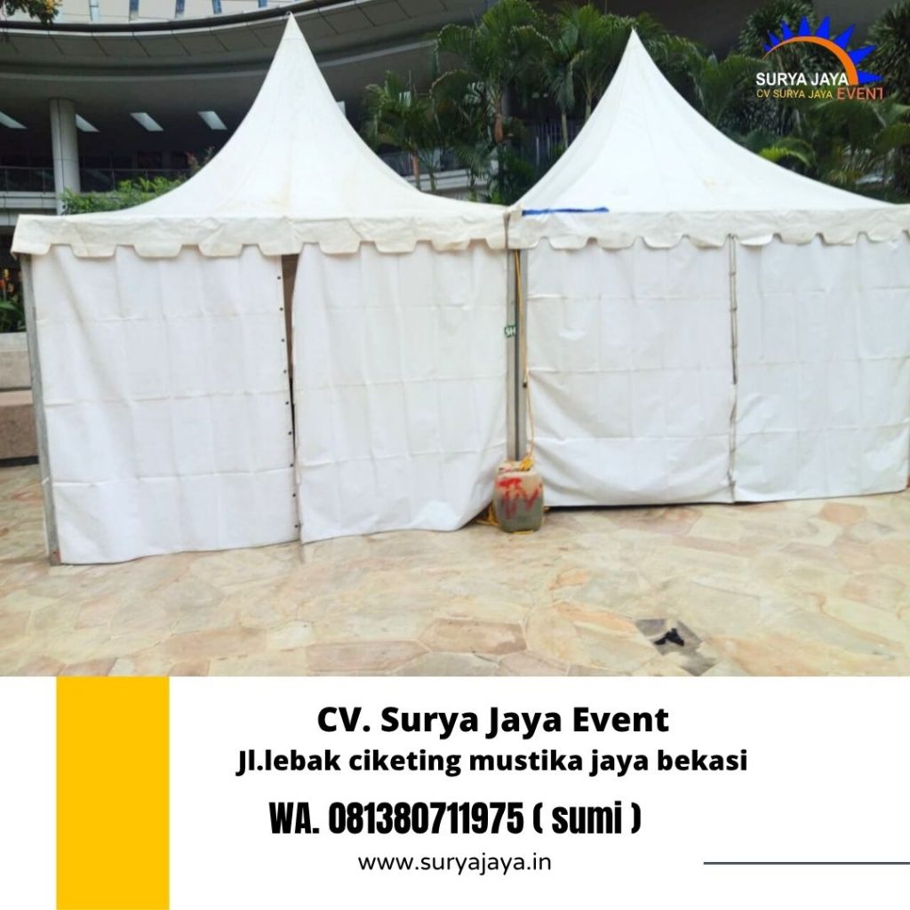 Vendor Sewa Tenda Kerucut Murah Kualitas Bagus Di Jakarta