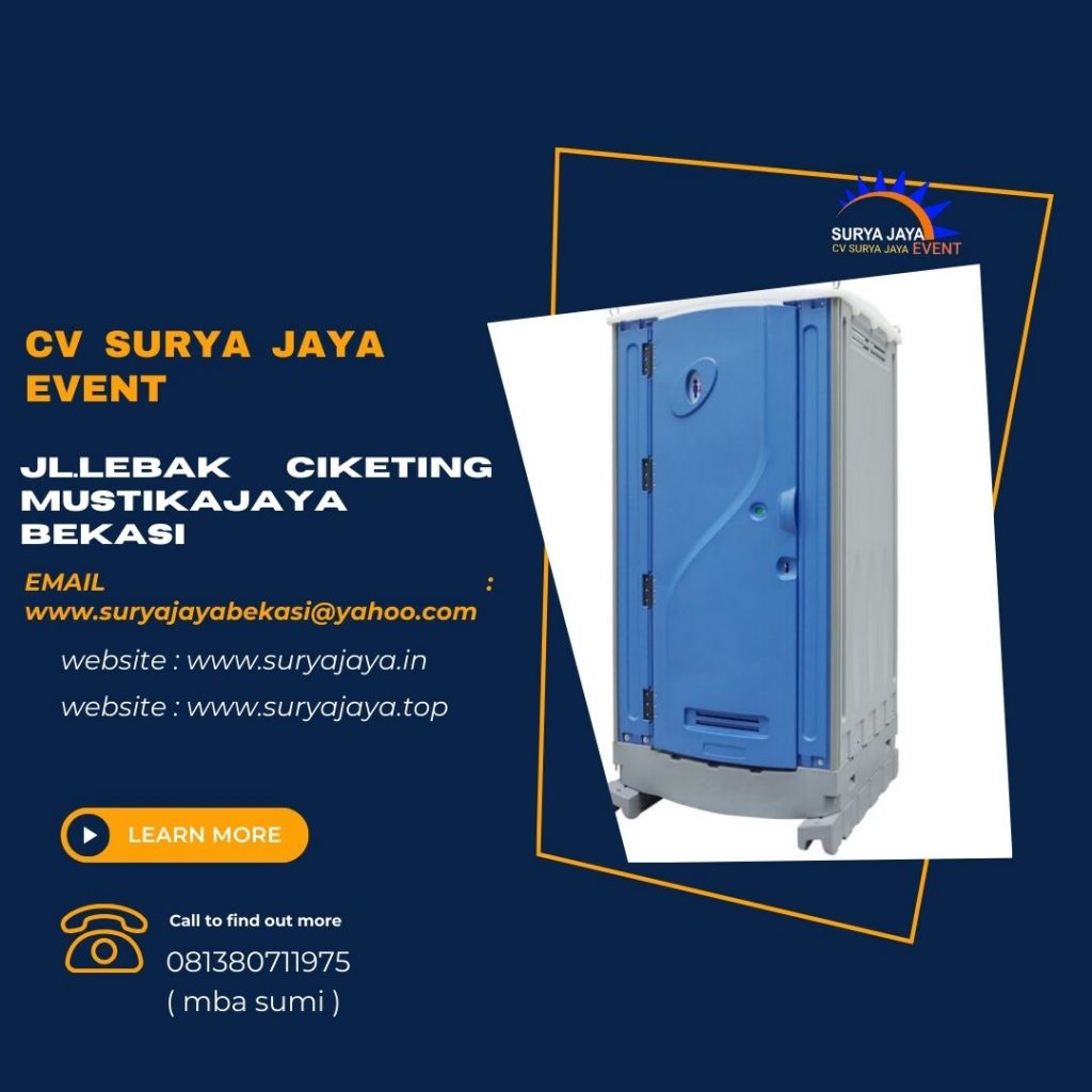 Rental Toilet Portable Bersih Area BSD