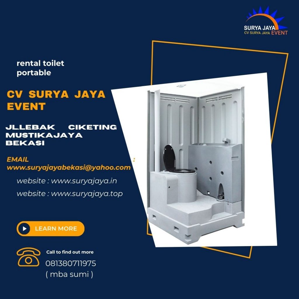 Rental Toilet Portable Bersih Area BSD