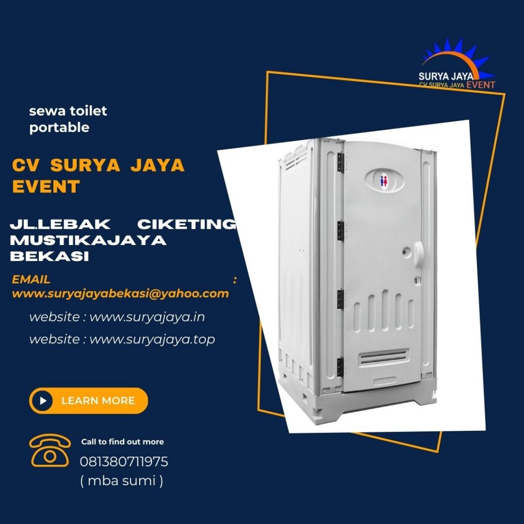 Rental Toilet Portable Bersih Area BSD