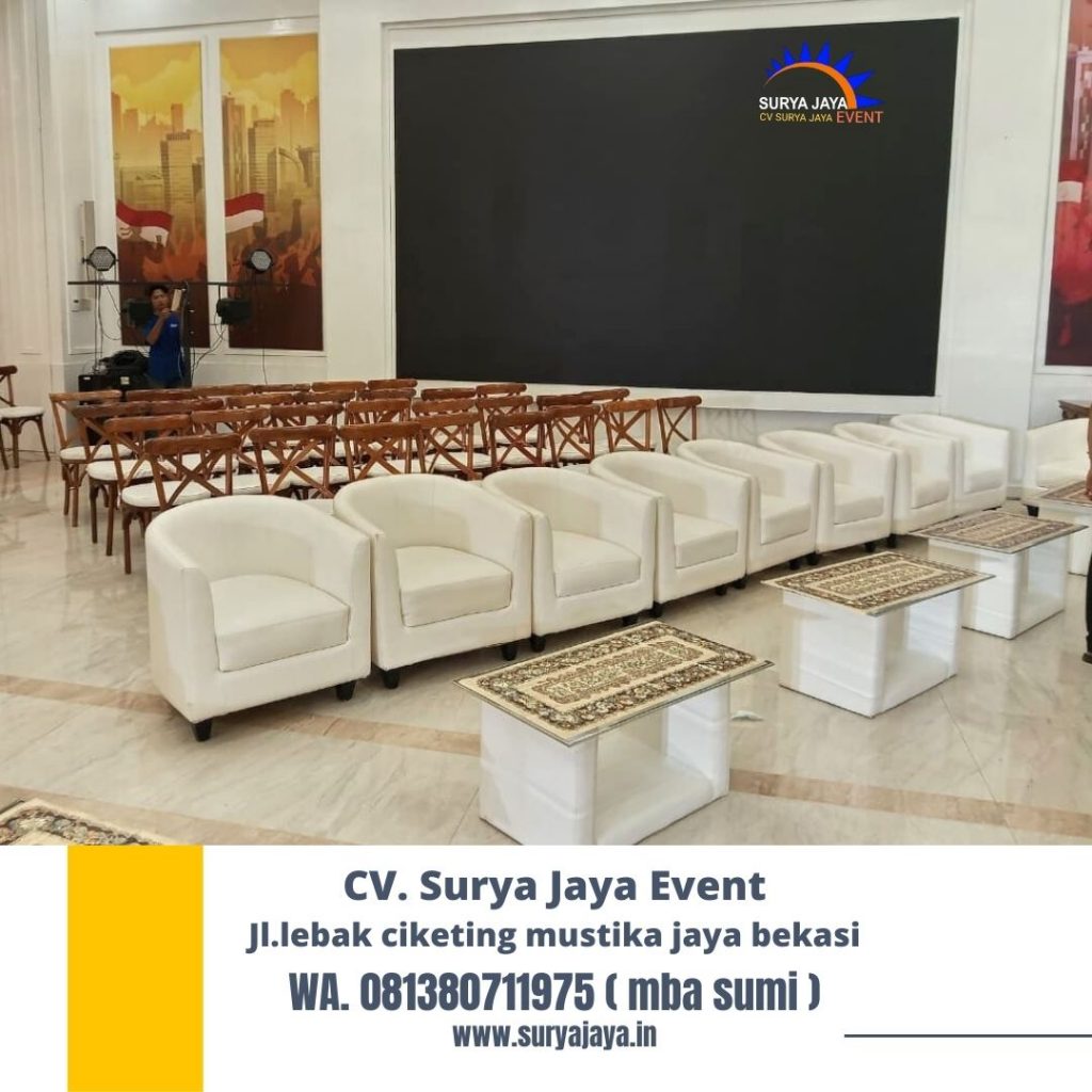 Vendor Sewa Sofa Oval Dan Kursi Crossback Area Terdekat Jakarta