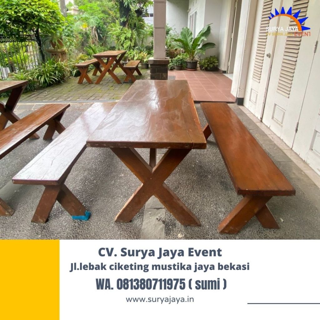 Vendor Sewa Meja Taman Bekasi Jakarta Jaminan Kualitas