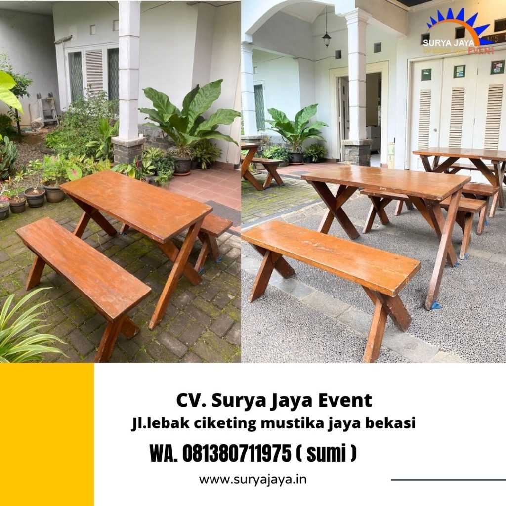 Vendor Sewa Meja Taman Bekasi Jakarta Jaminan Kualitas