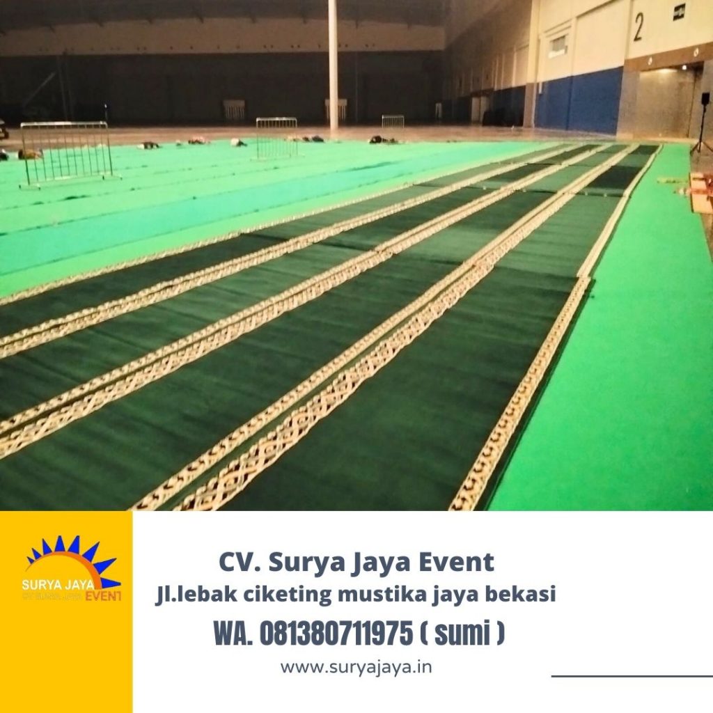 Sewa Karpet Sajadah Hijau Mushola Dan Masjid Di Bekasi