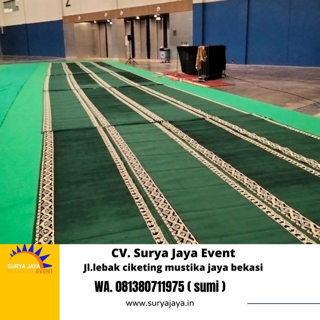 Sewa Karpet Sajadah Hijau Mushola Dan Masjid Di Bekasi