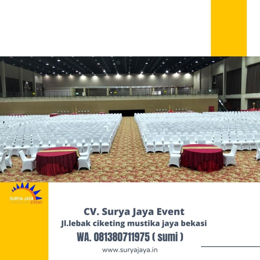 Sewa Kursi Futura Cover Putih Model Ketat Area Jakarta