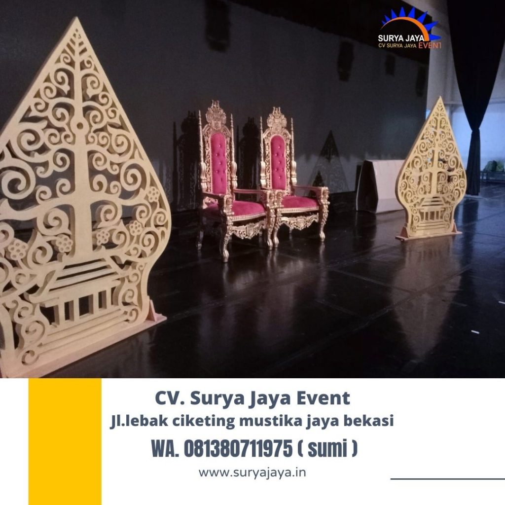 Sewa Kursi Singgasana Merah Event TMII Jakarta Timur