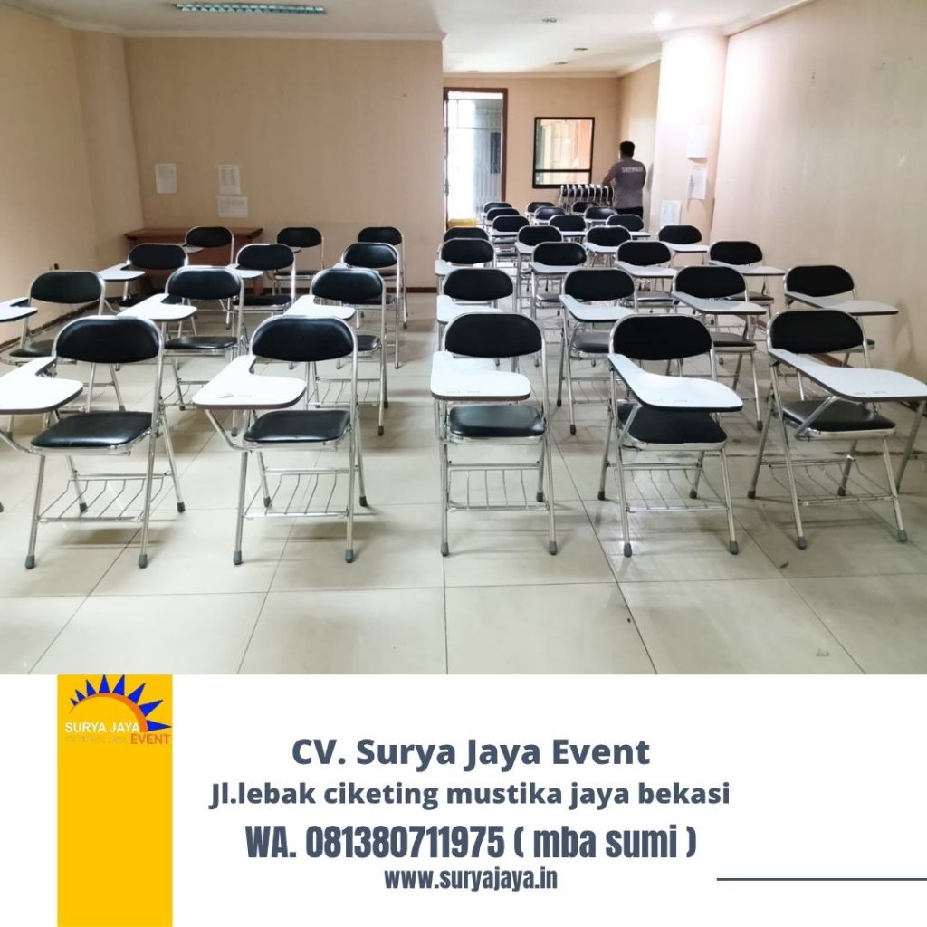 Rental Kursi Kuliah Stainless Lipat Area Jakarta