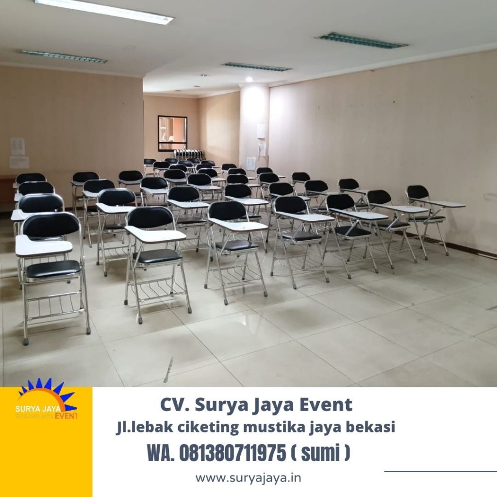 Rental Kursi Kuliah Stainless Lipat Area Jakarta
