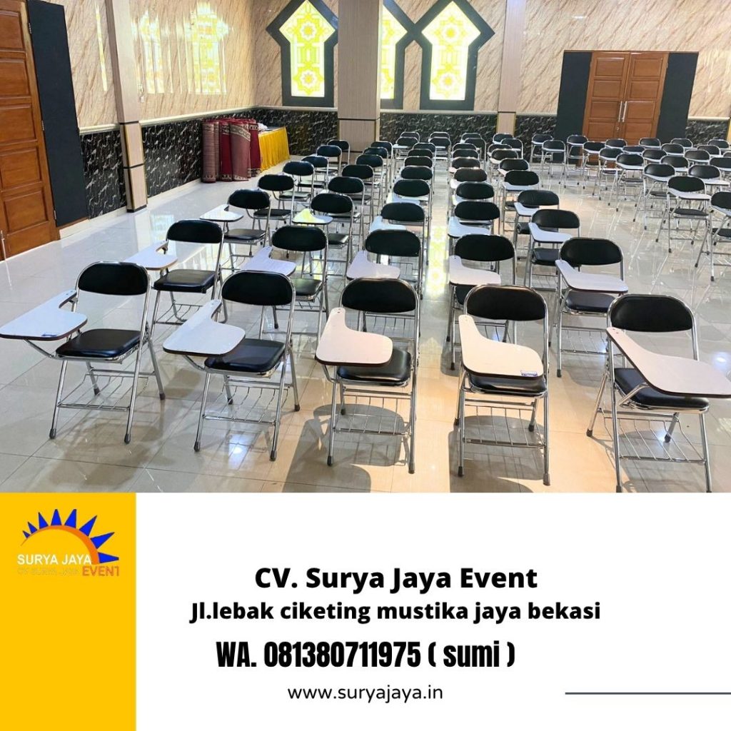 Rental Kursi Kuliah Stainless Lipat Area Jakarta