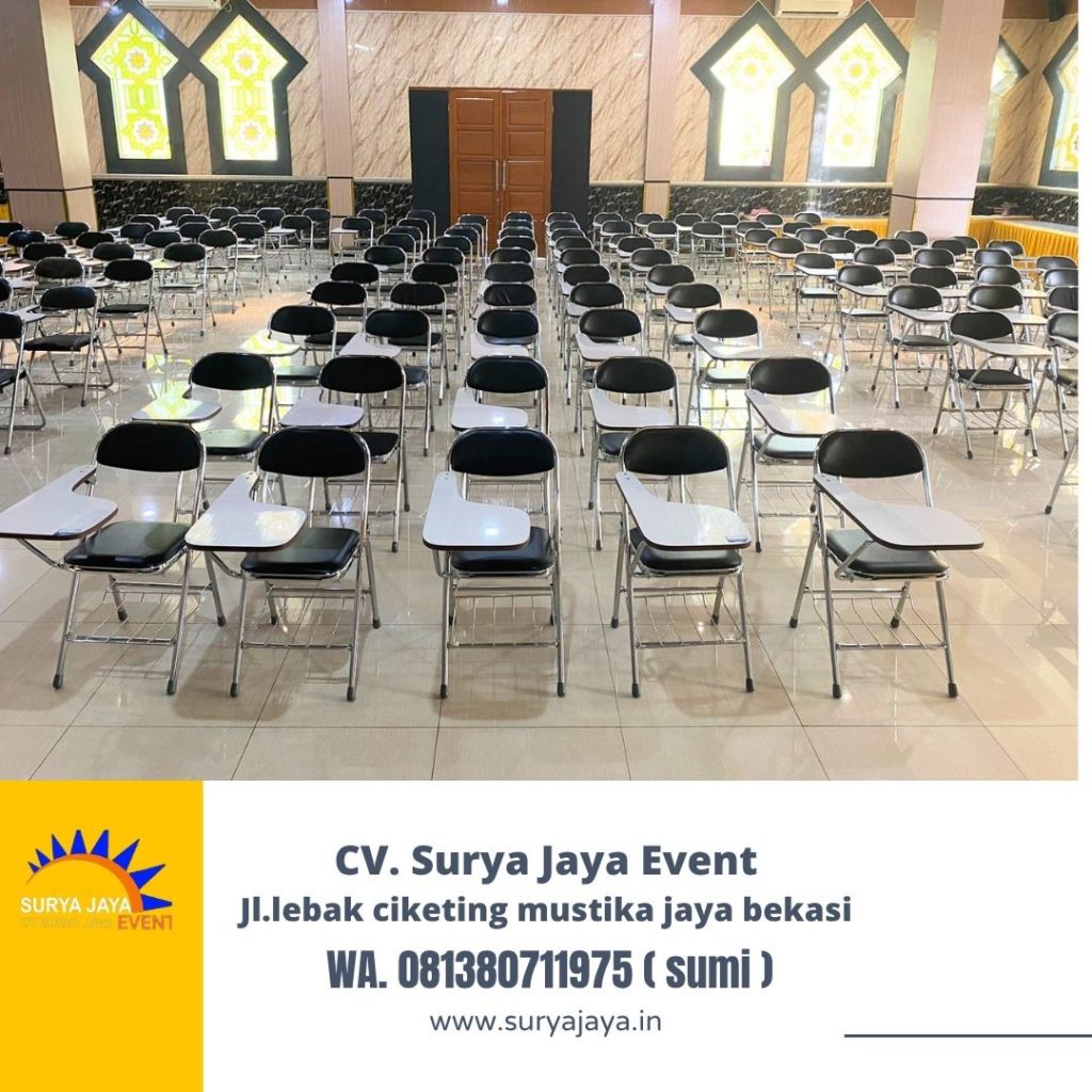Rental Kursi Kuliah Stainless Lipat Area Jakarta