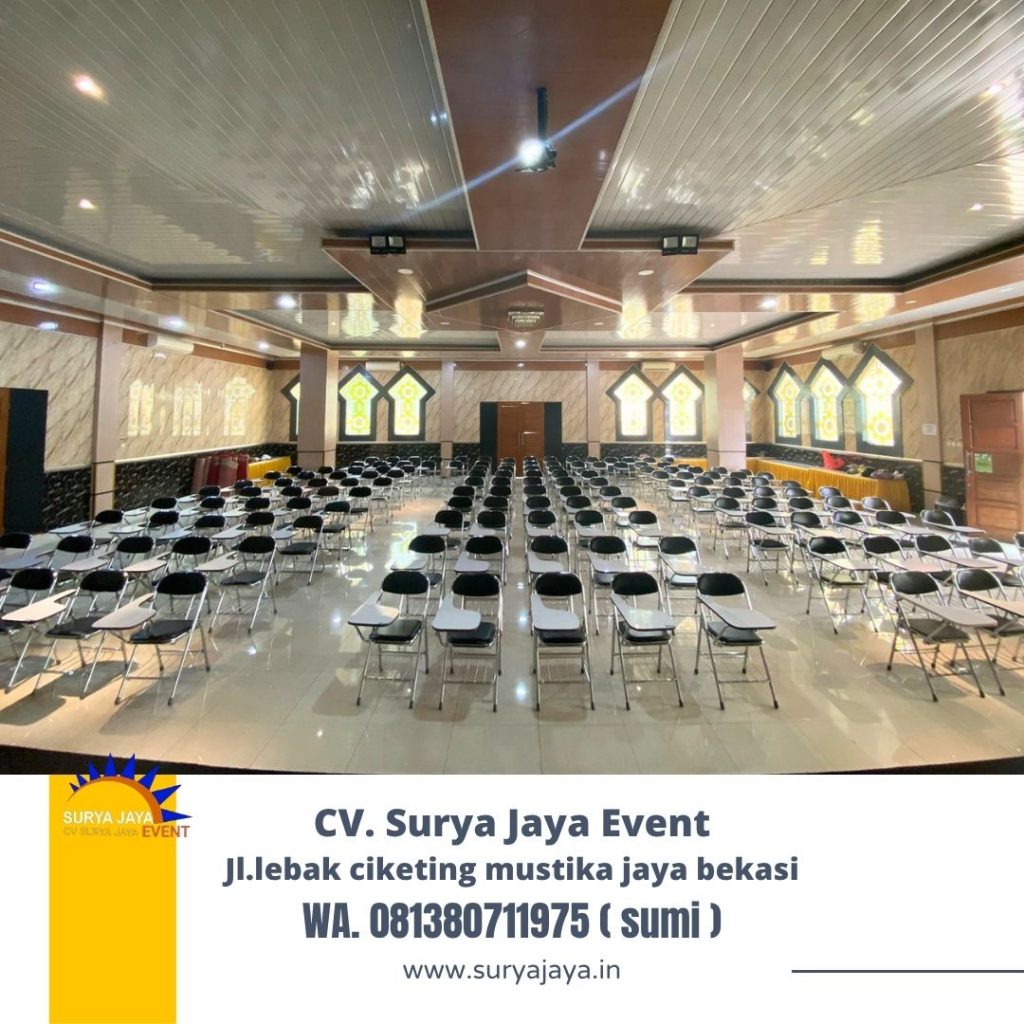 Rental Kursi Kuliah Stainless Lipat Area Jakarta
