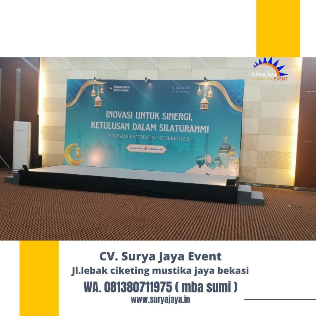 Sewa Panggung Dan Backdrop Jakarta Layanan Siap Bongkar Pasang