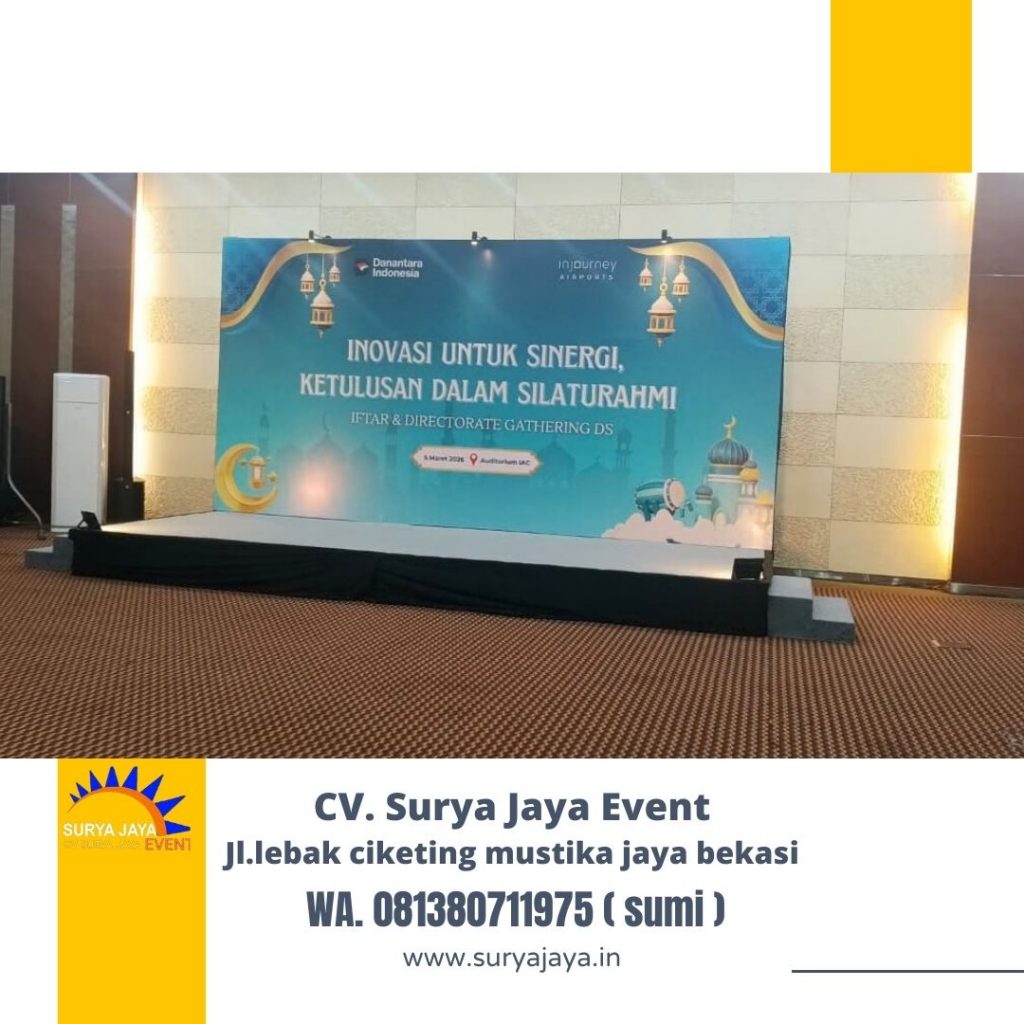 Sewa Panggung Dan Backdrop Jakarta Layanan Siap Bongkar Pasang