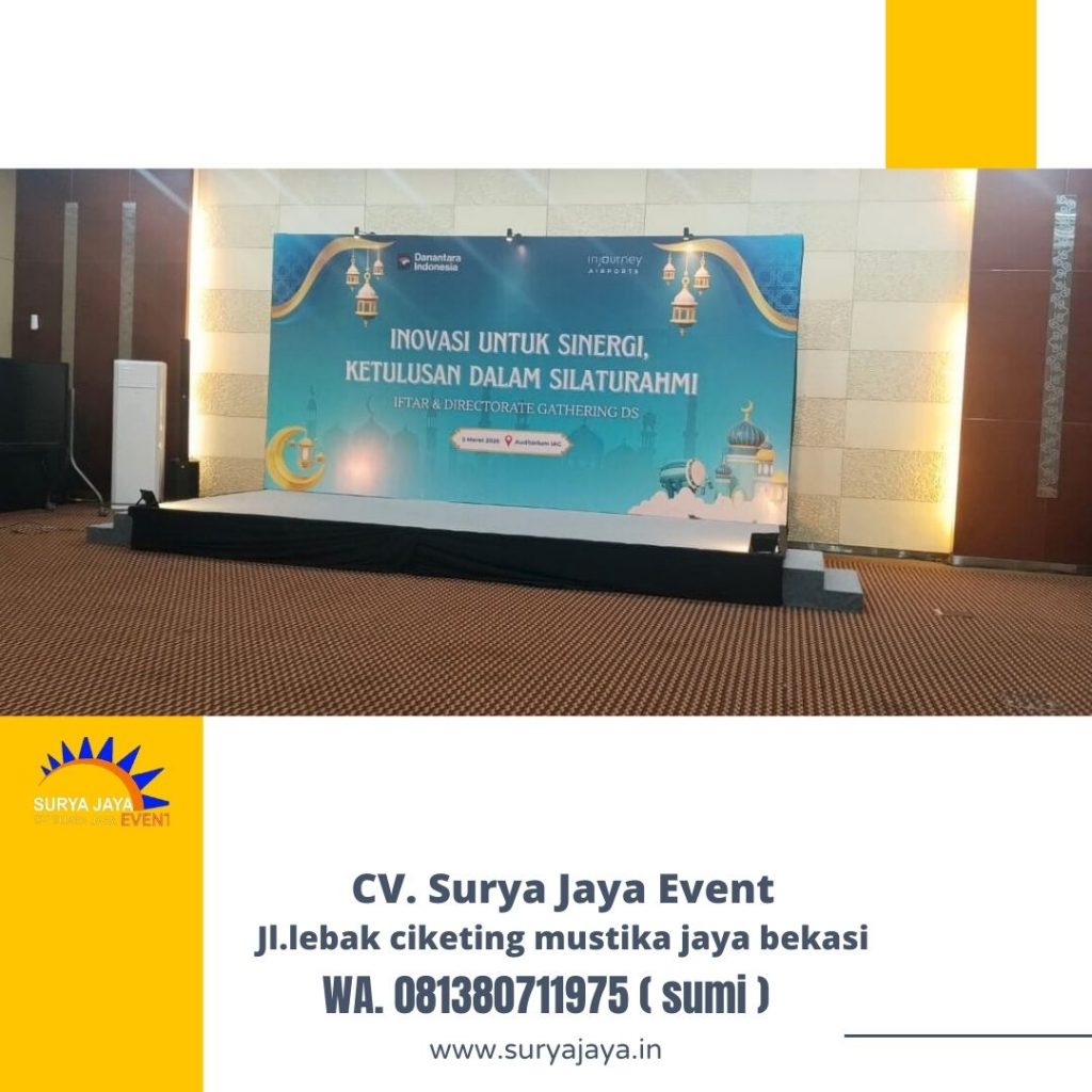 Sewa Panggung Dan Backdrop Jakarta Layanan Siap Bongkar Pasang