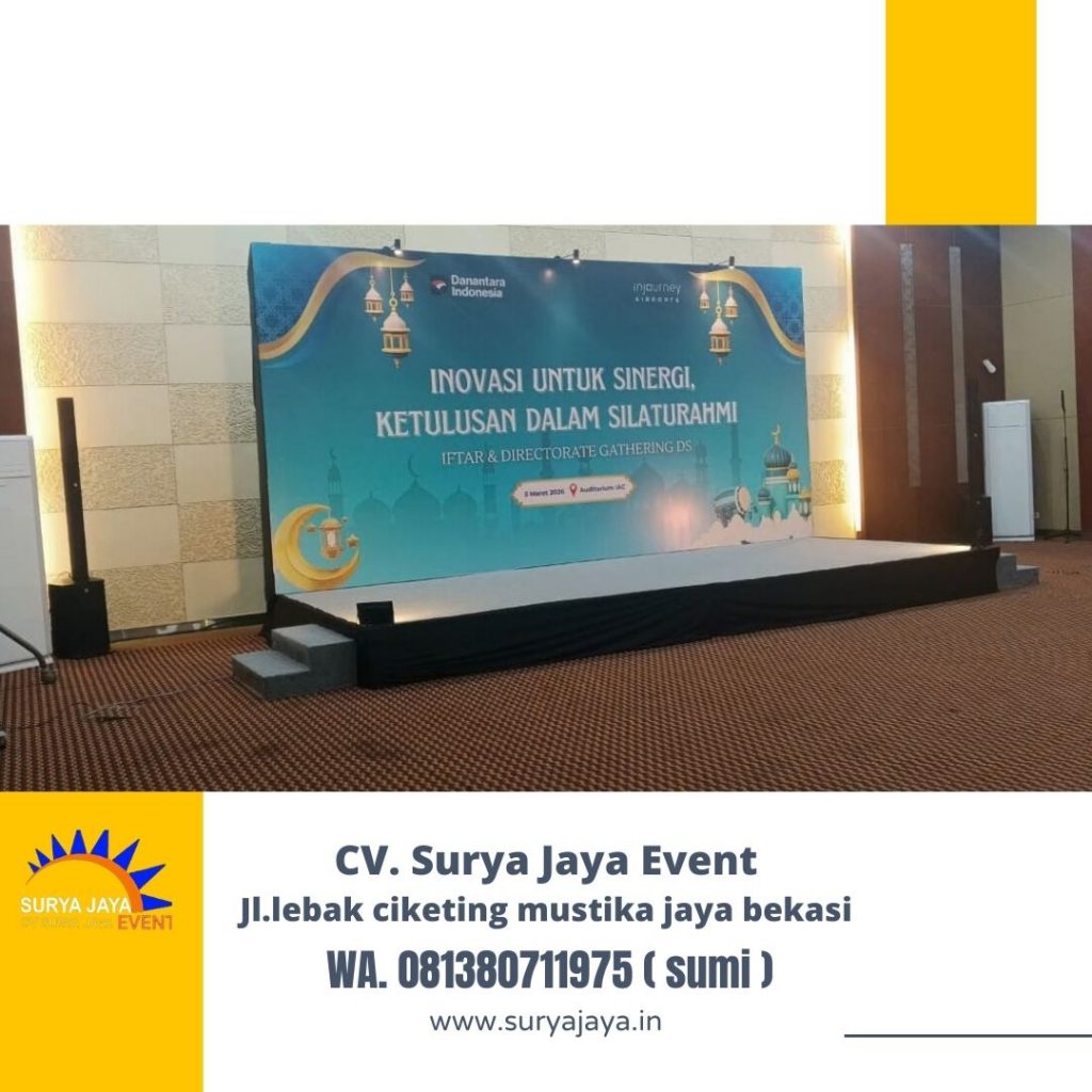 Sewa Panggung Dan Backdrop Jakarta Layanan Siap Bongkar Pasang
