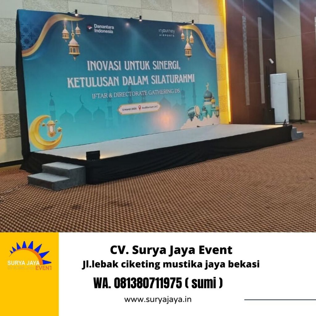 Sewa Panggung Dan Backdrop Jakarta Layanan Siap Bongkar Pasang