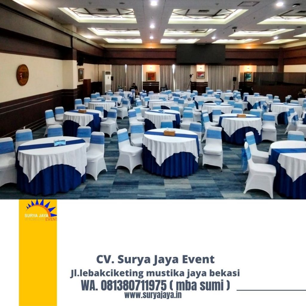 Rental Meja Bundar Dan Kursi Susun Area Jakarta