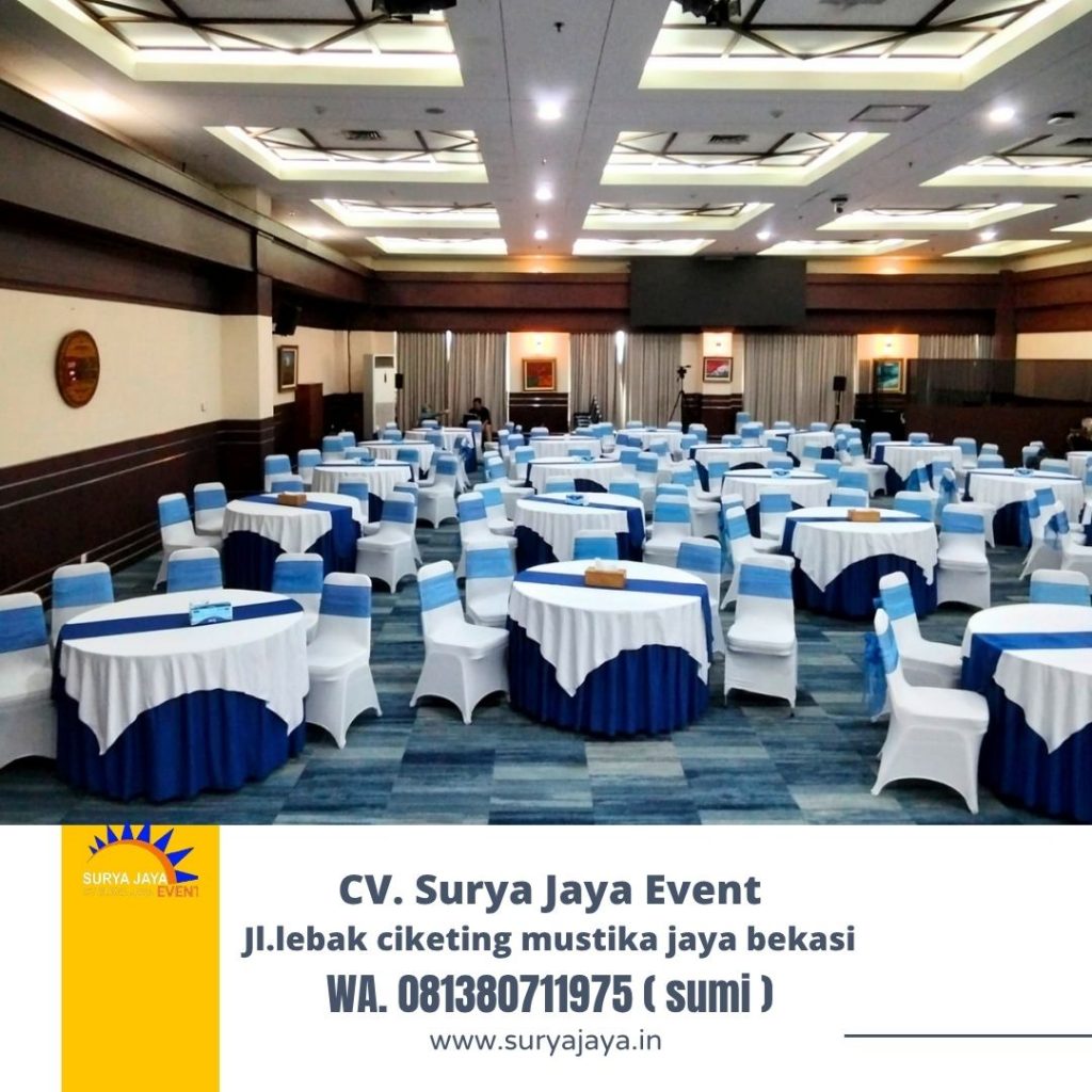 Rental Meja Bundar Dan Kursi Susun Area Jakarta