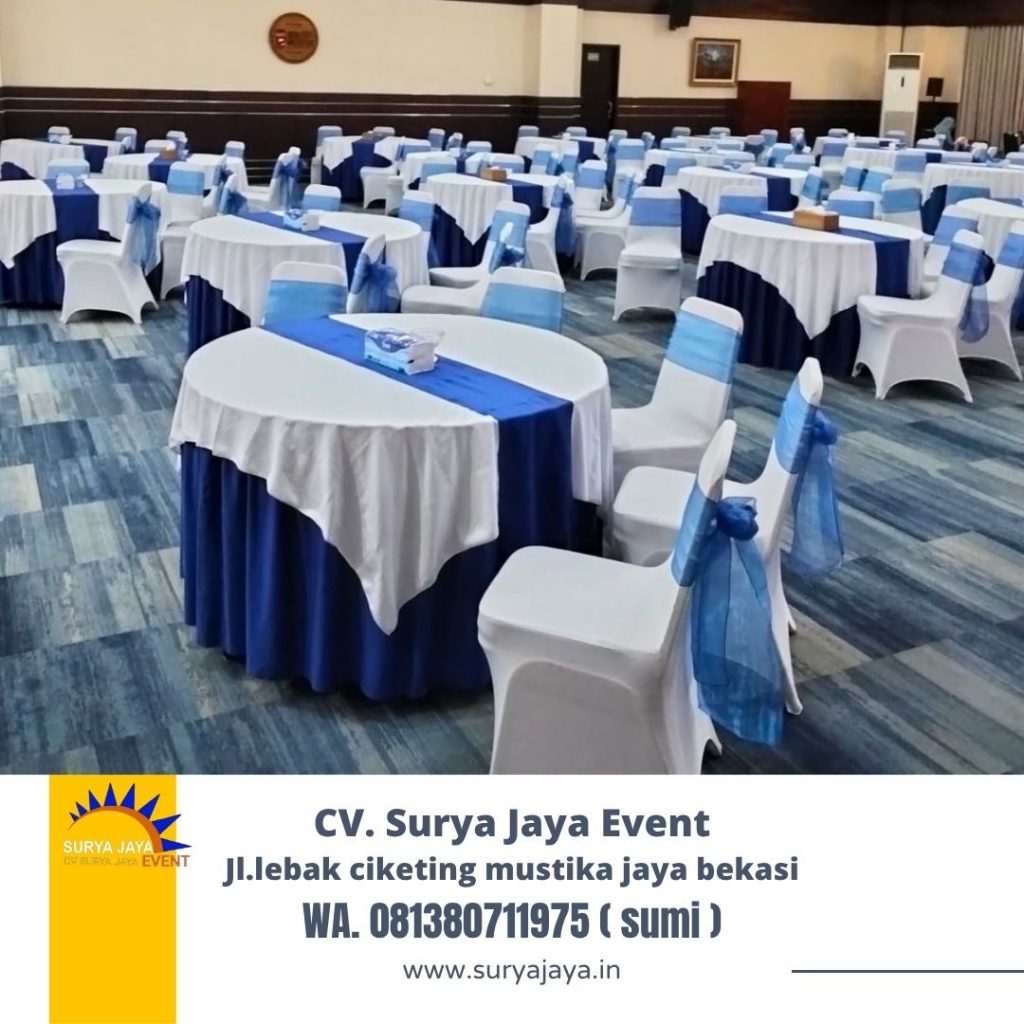 Rental Meja Bundar Dan Kursi Susun Area Jakarta