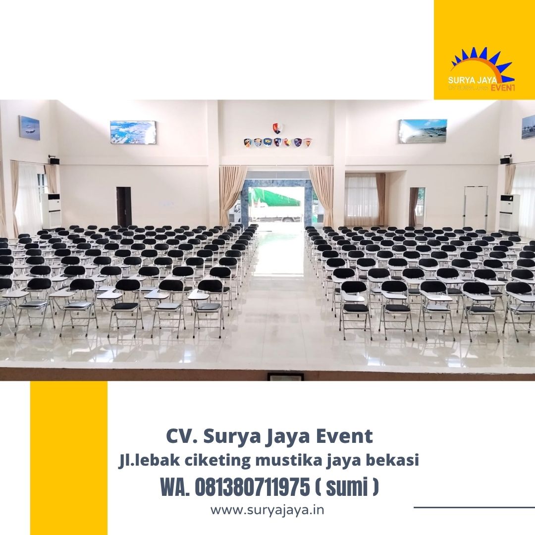 Sedia Sewa Kursi Lipat Stainless Bersih Dan Nyaman Di Jakarta