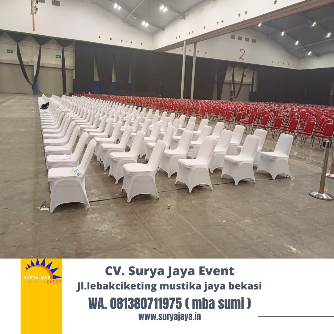 Sewa Kursi Event Polos Dan Bercover Siap Kirim Area Jabodetabek