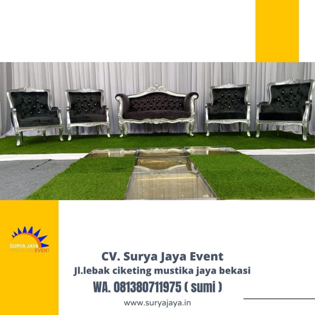 Sewa Kursi Pelaminan Abu-abu Di Jakarta Utara