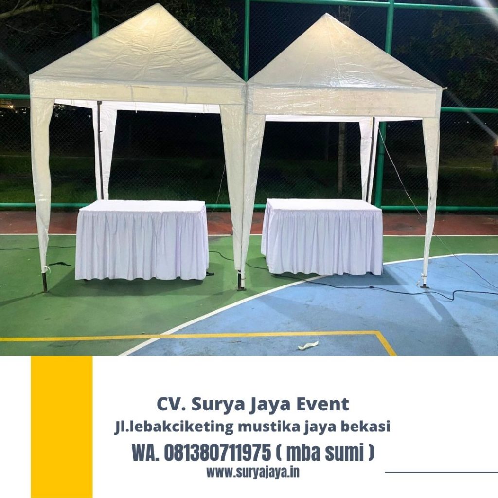 Sewa Tenda Bazar 2x2 Event Internasional Universitas Jakarta