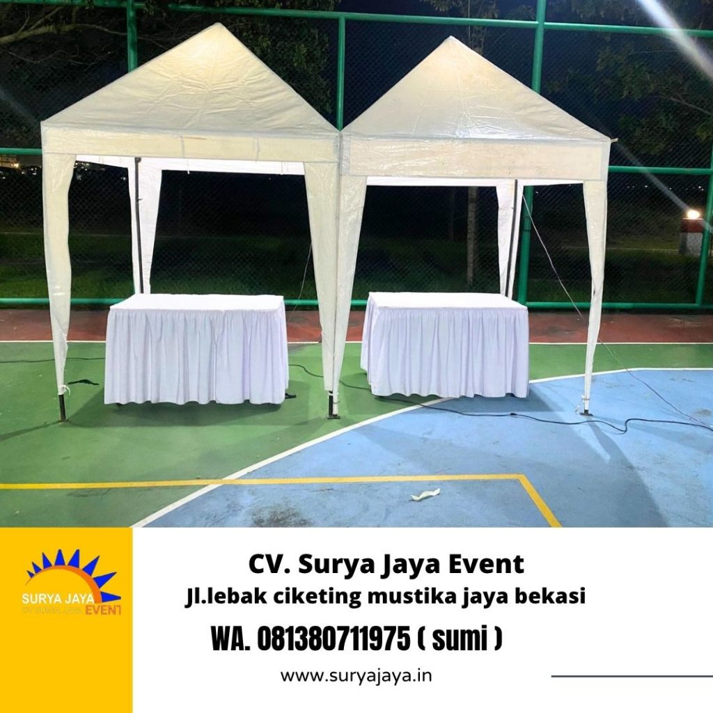 Sewa Tenda Bazar 2x2 Event Internasional Universitas Jakarta