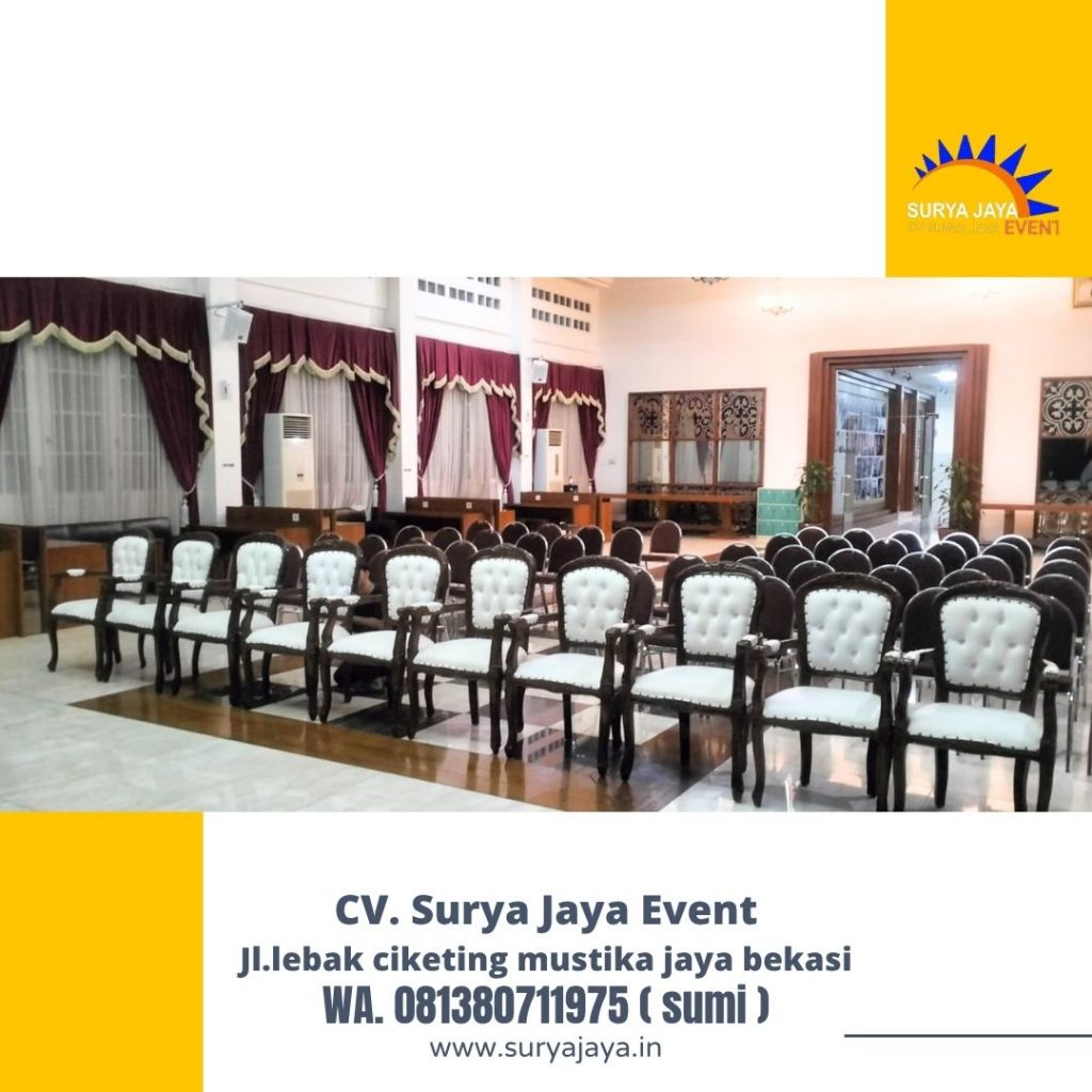 Rental ARM CHAIRS Event bappenas Jakarta