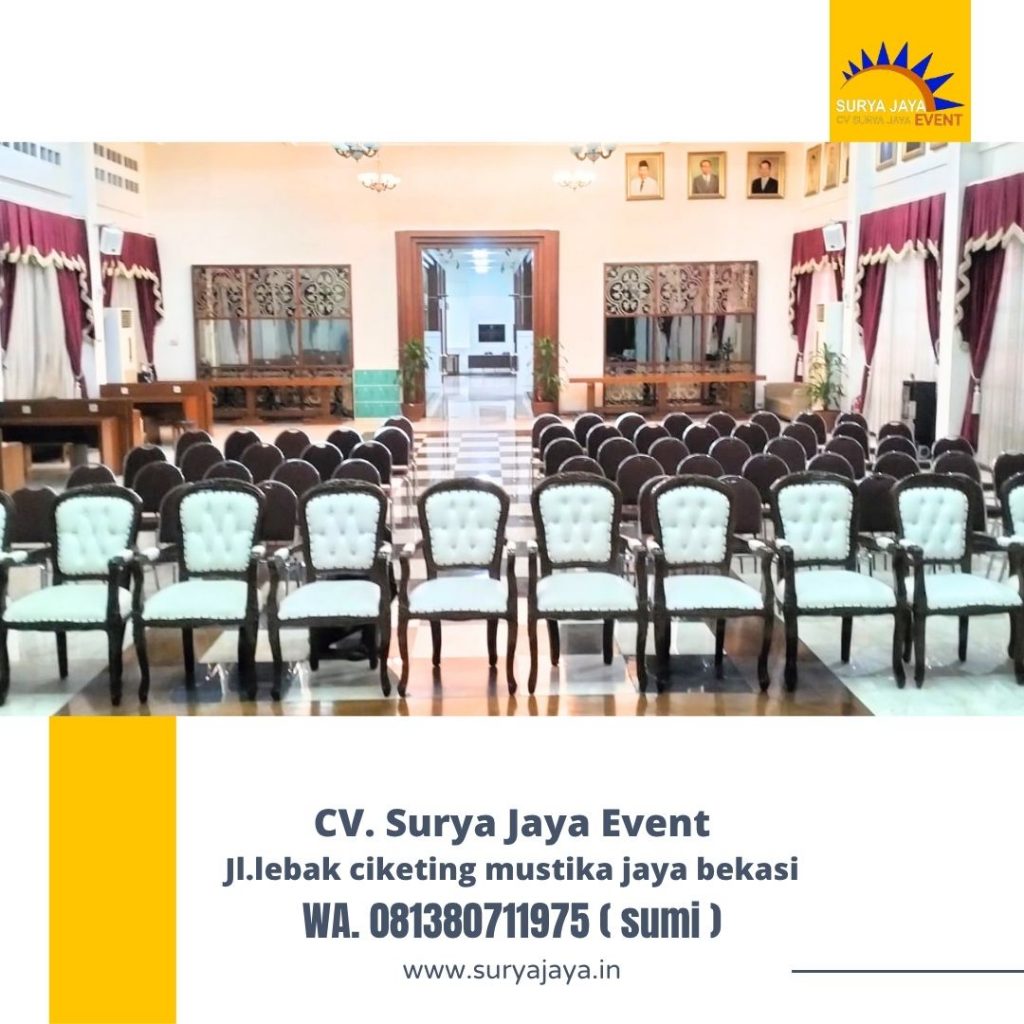 Rental ARM CHAIRS Event bappenas Jakarta